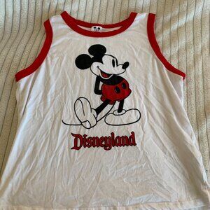 Disneyland Resort Mickey Mouse Tank with Red Trim
